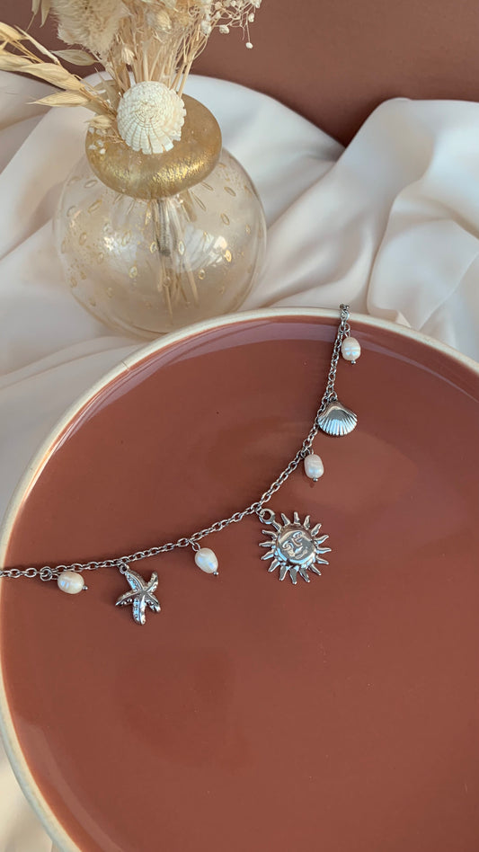 Collier Soleil Argenté