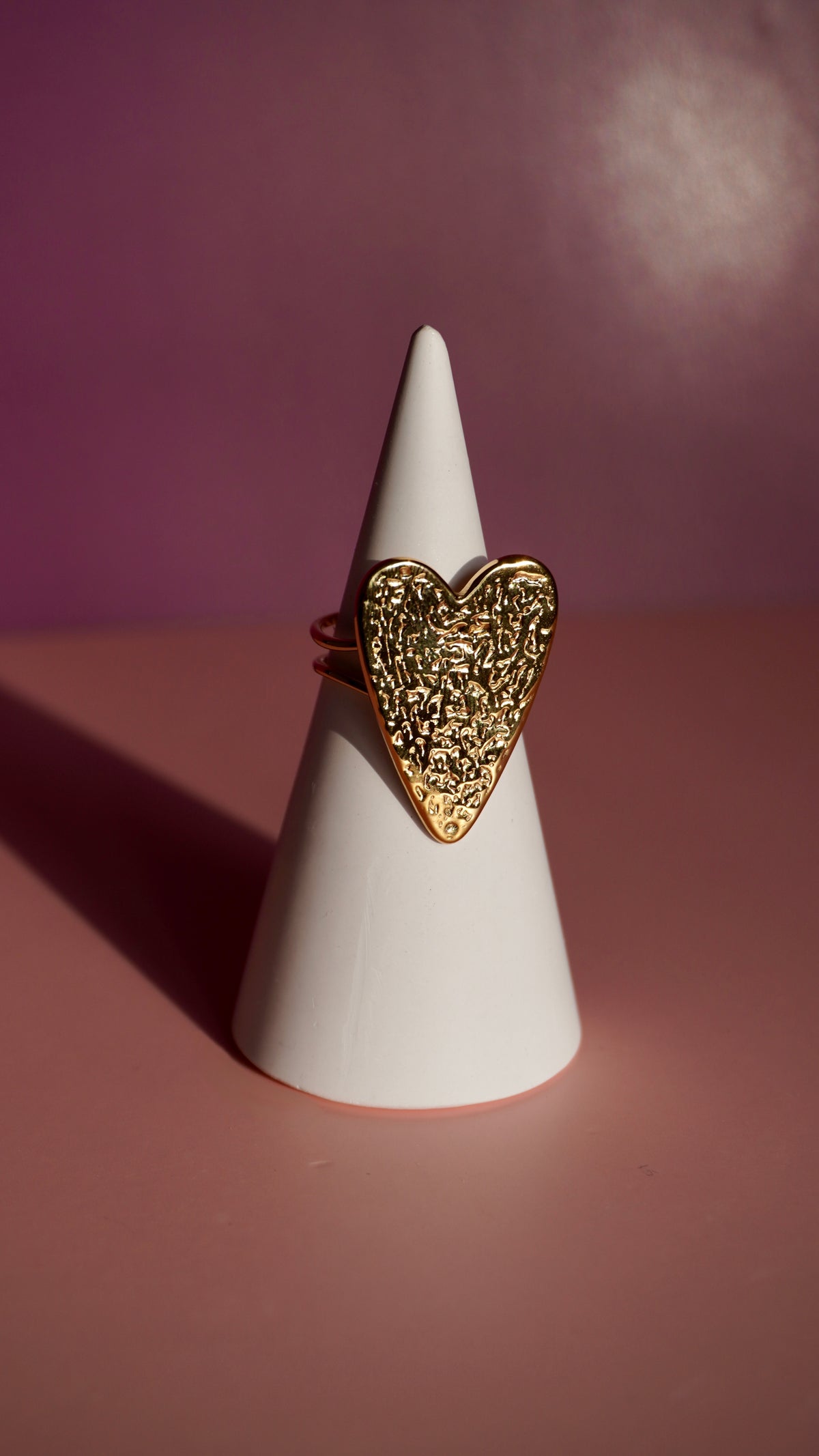 Bague cœur