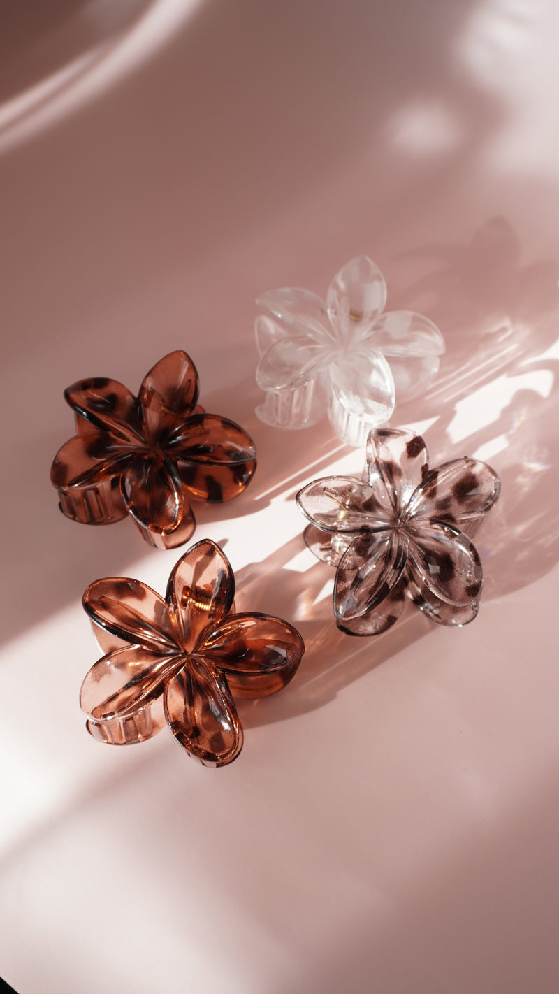 Grandes pince à cheveux Fleurs