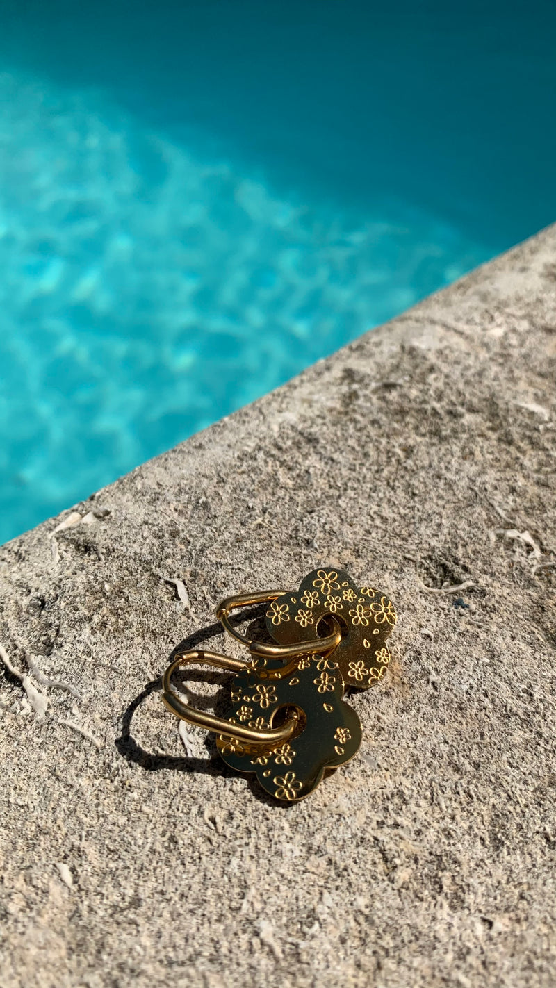 Boucles d'oreilles No Rain No Flowers