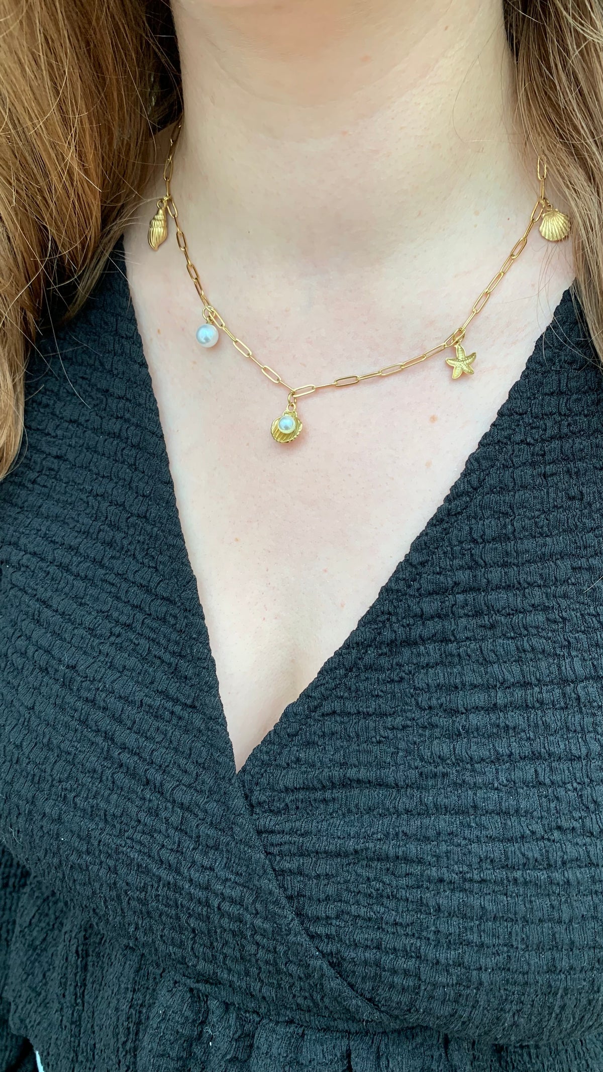 Collier coquillage