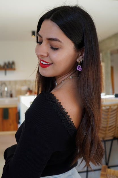 Pampilles Cœurs léopards