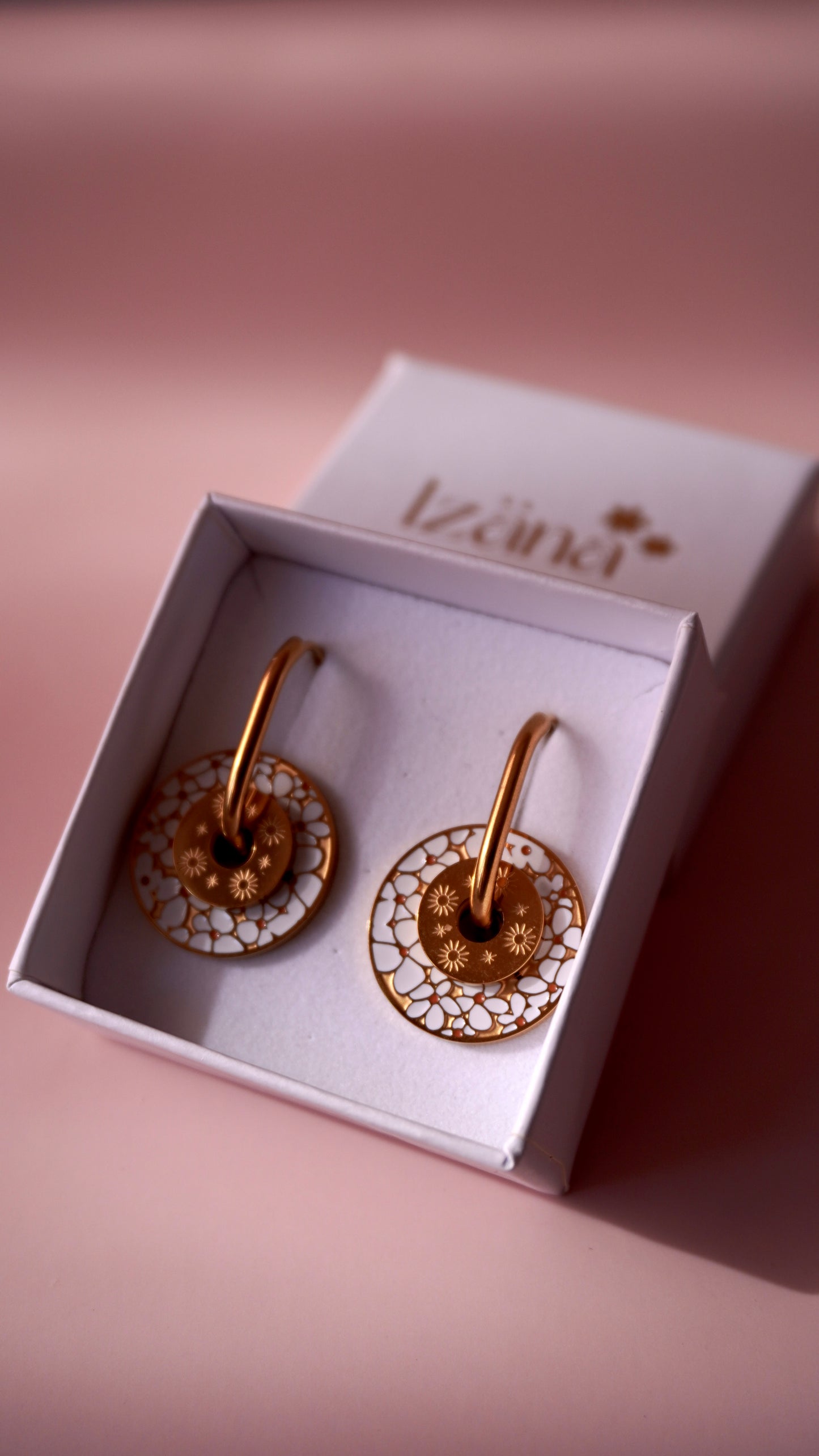 Boucles d'oreilles Jasmin