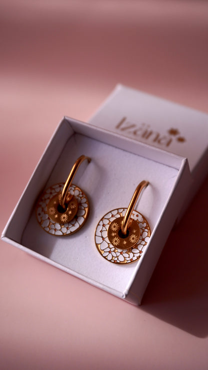 Boucles d'oreilles L'âme soleil