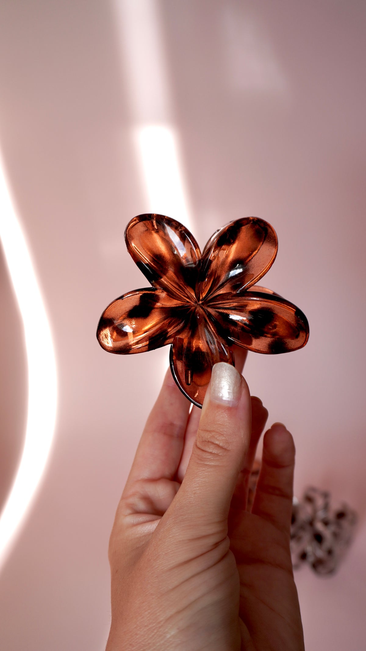Grandes pince à cheveux Fleurs