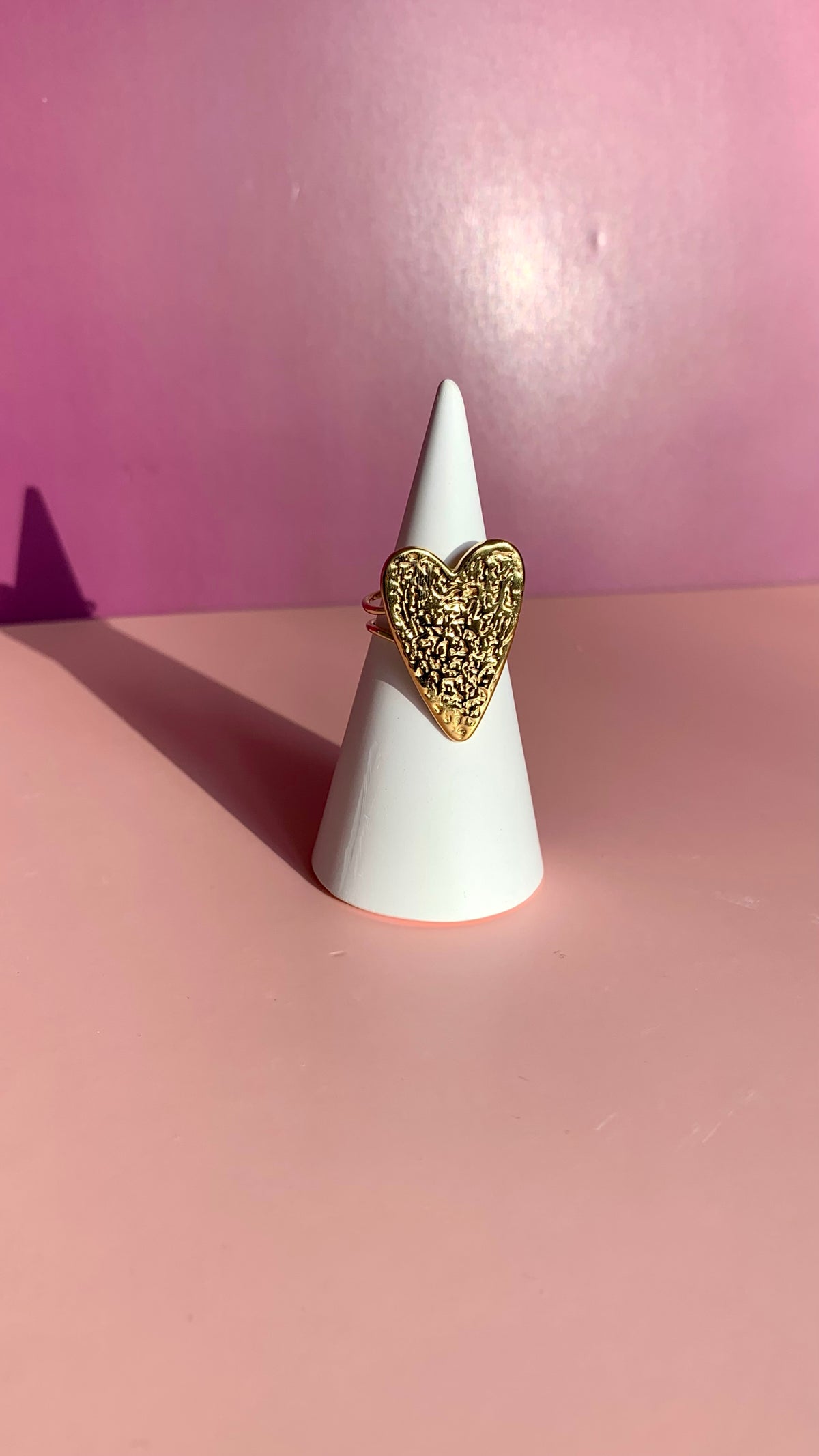 Bague cœur