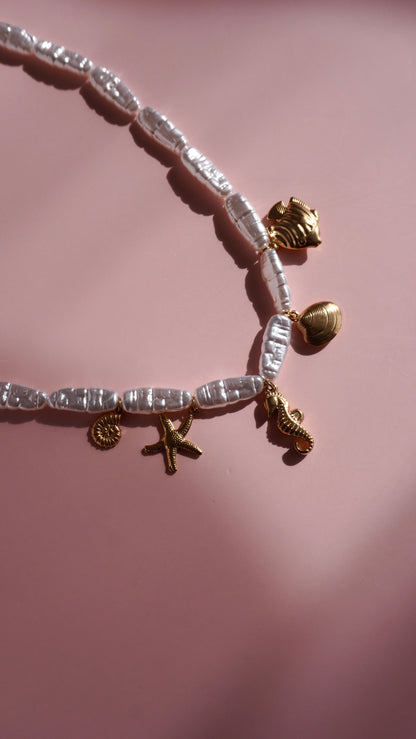 Collier nacré