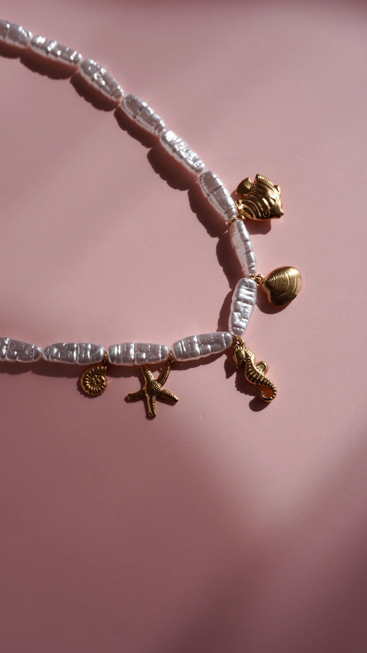 Collier nacré