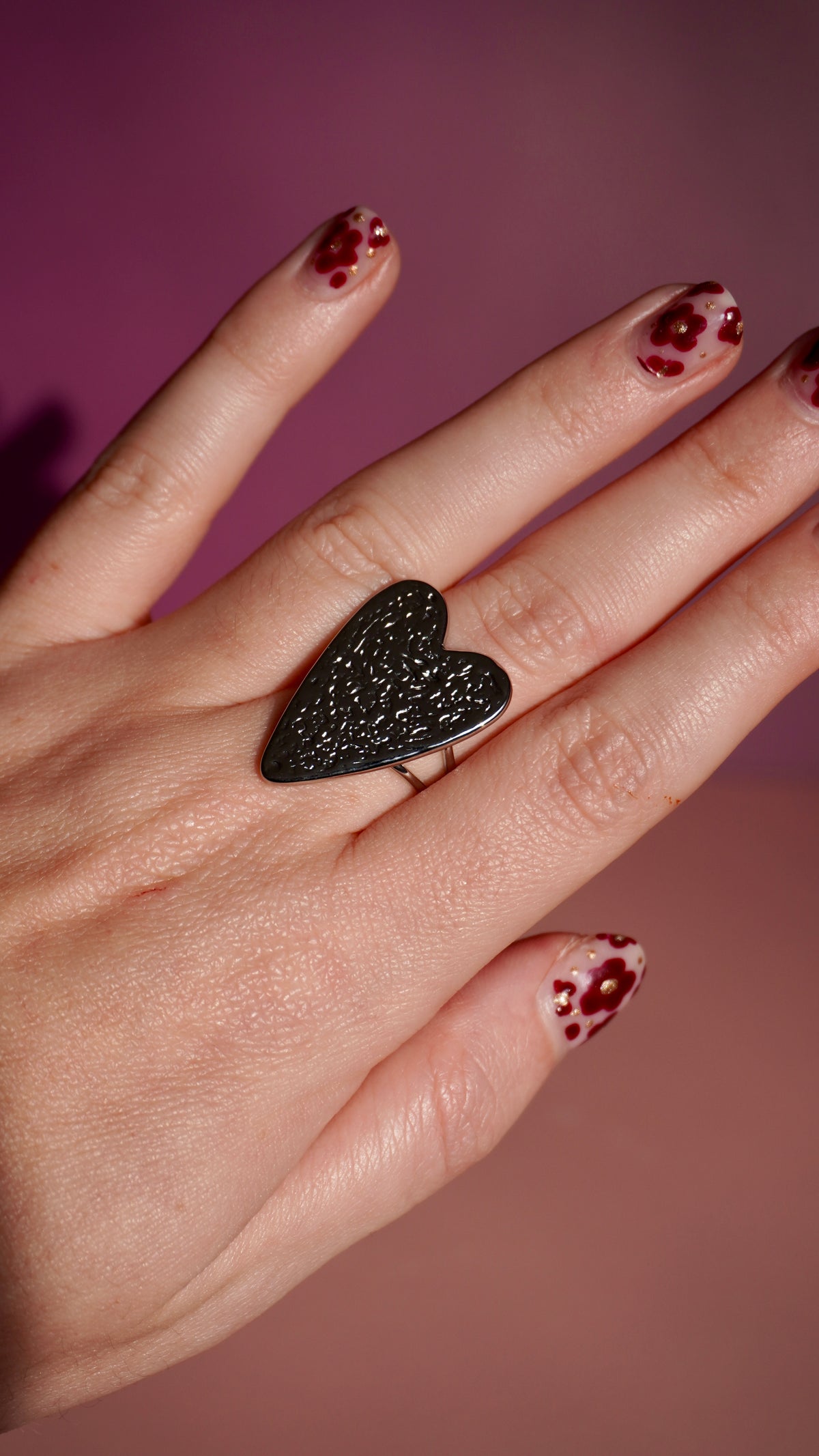 Bague cœur