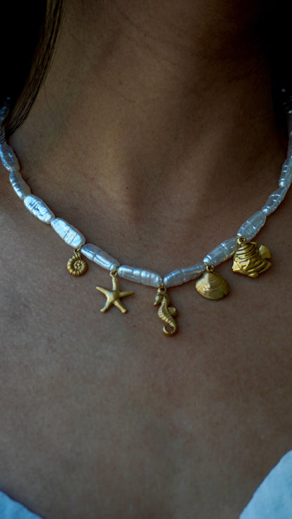Collier nacré