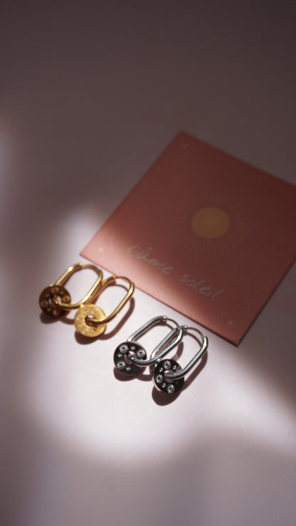 Boucles d'oreilles L'âme soleil
