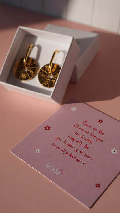 Boucles d'oreilles  ✨Born to Shine✨