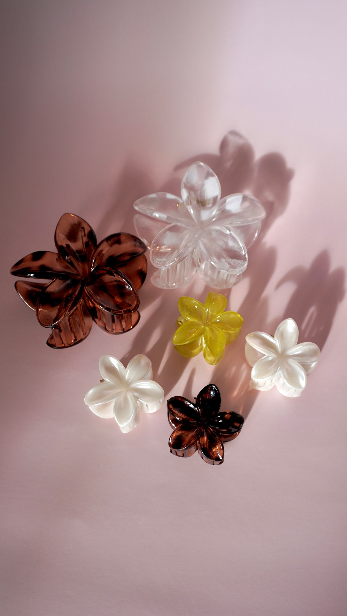 Grandes pince à cheveux Fleurs