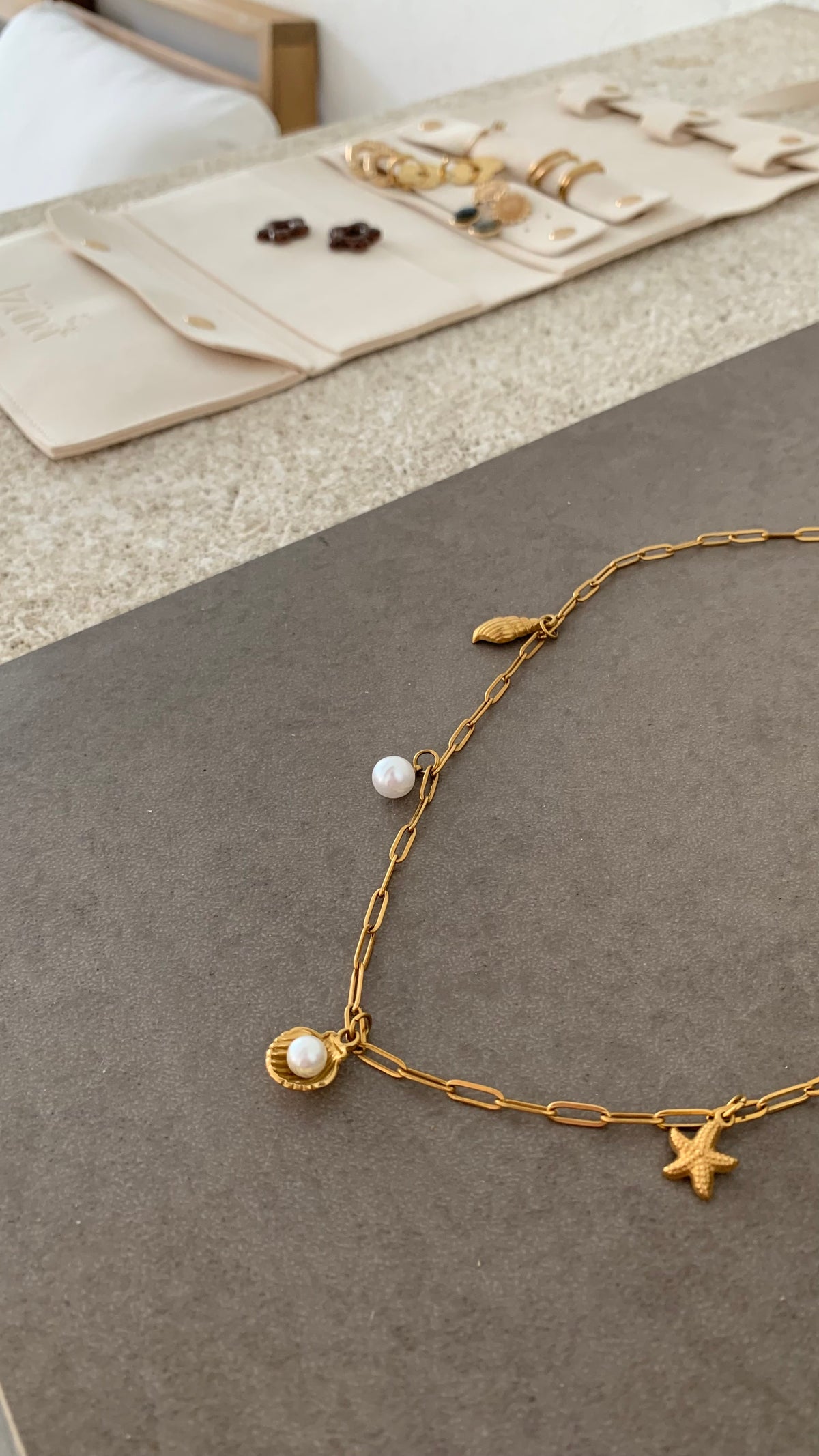 Collier coquillage