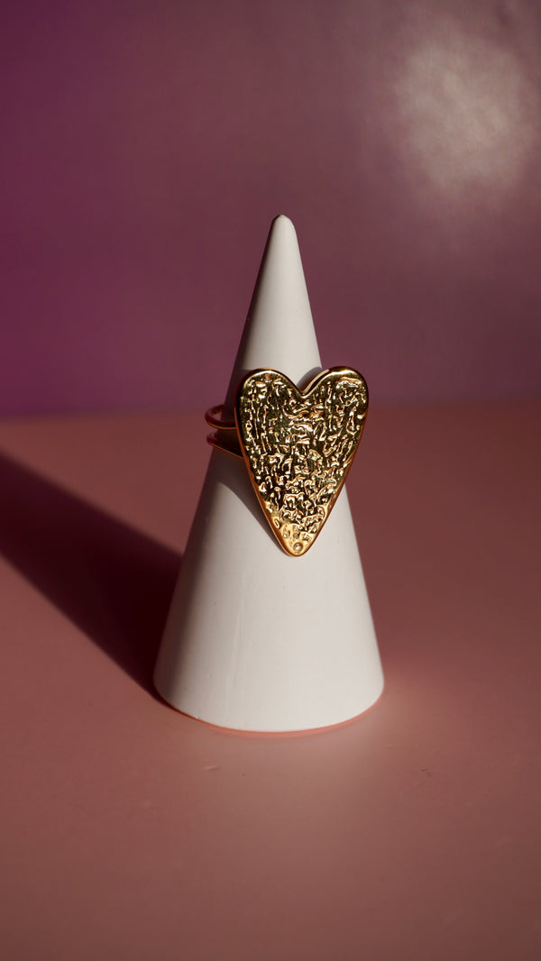 Bague cœur