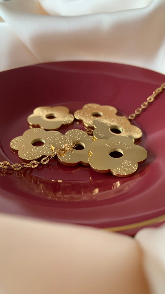 Collier No Rain No Flowers