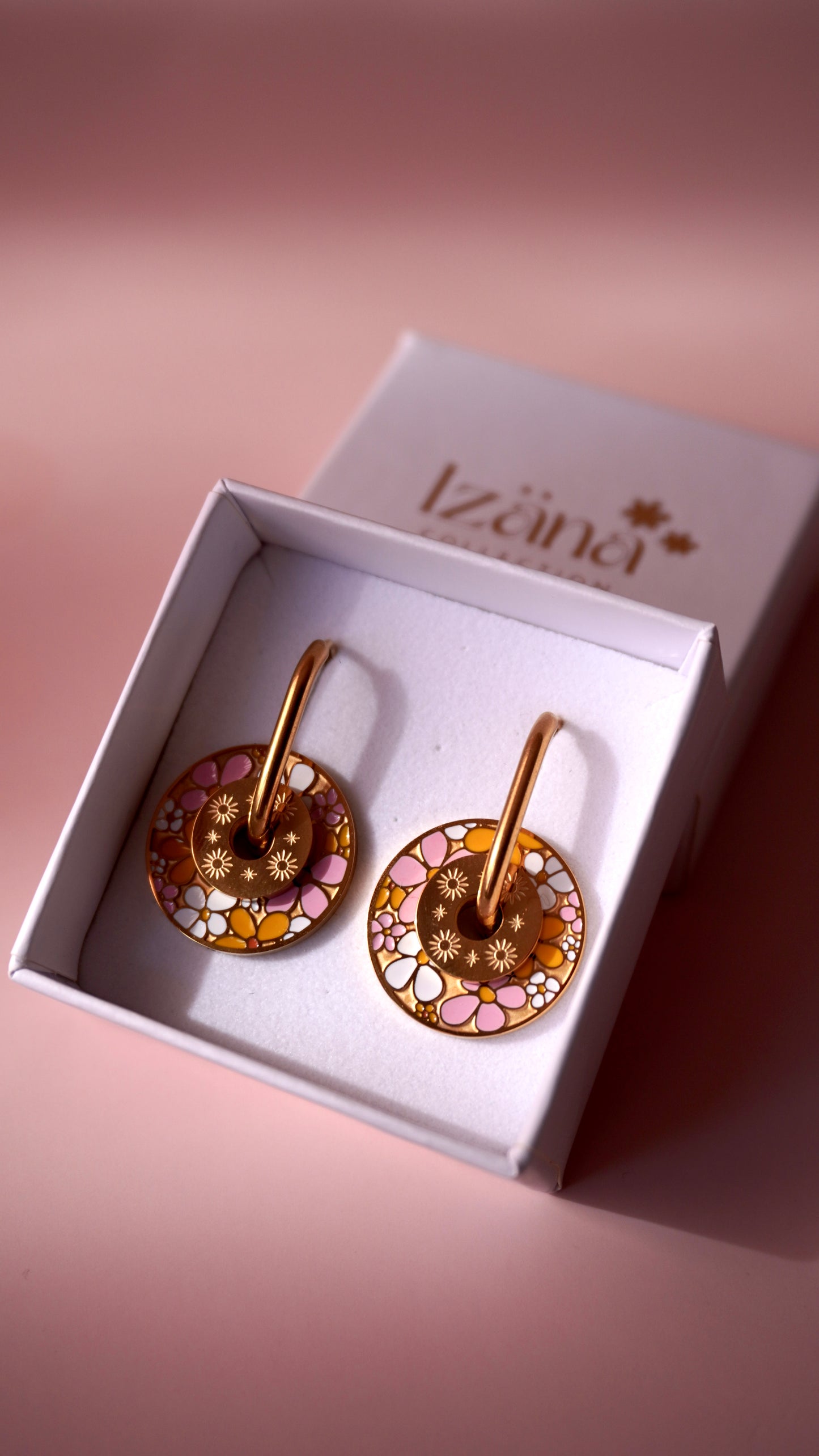 Boucles d'oreilles L'âme soleil