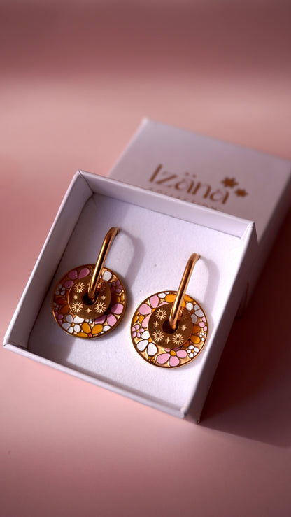 Boucles d'oreilles L'âme soleil