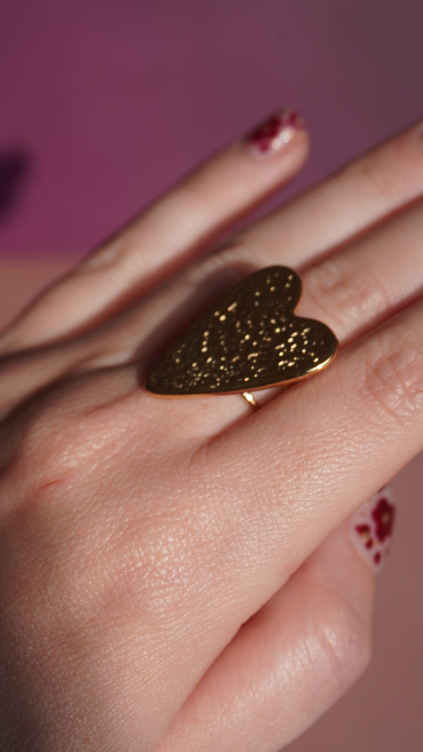 Bague cœur