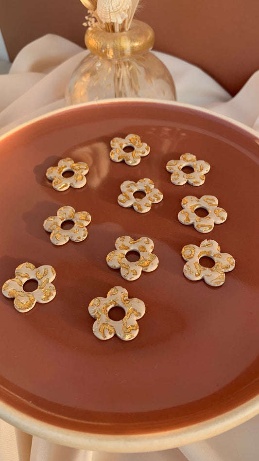 Pampilles Léopard dorés