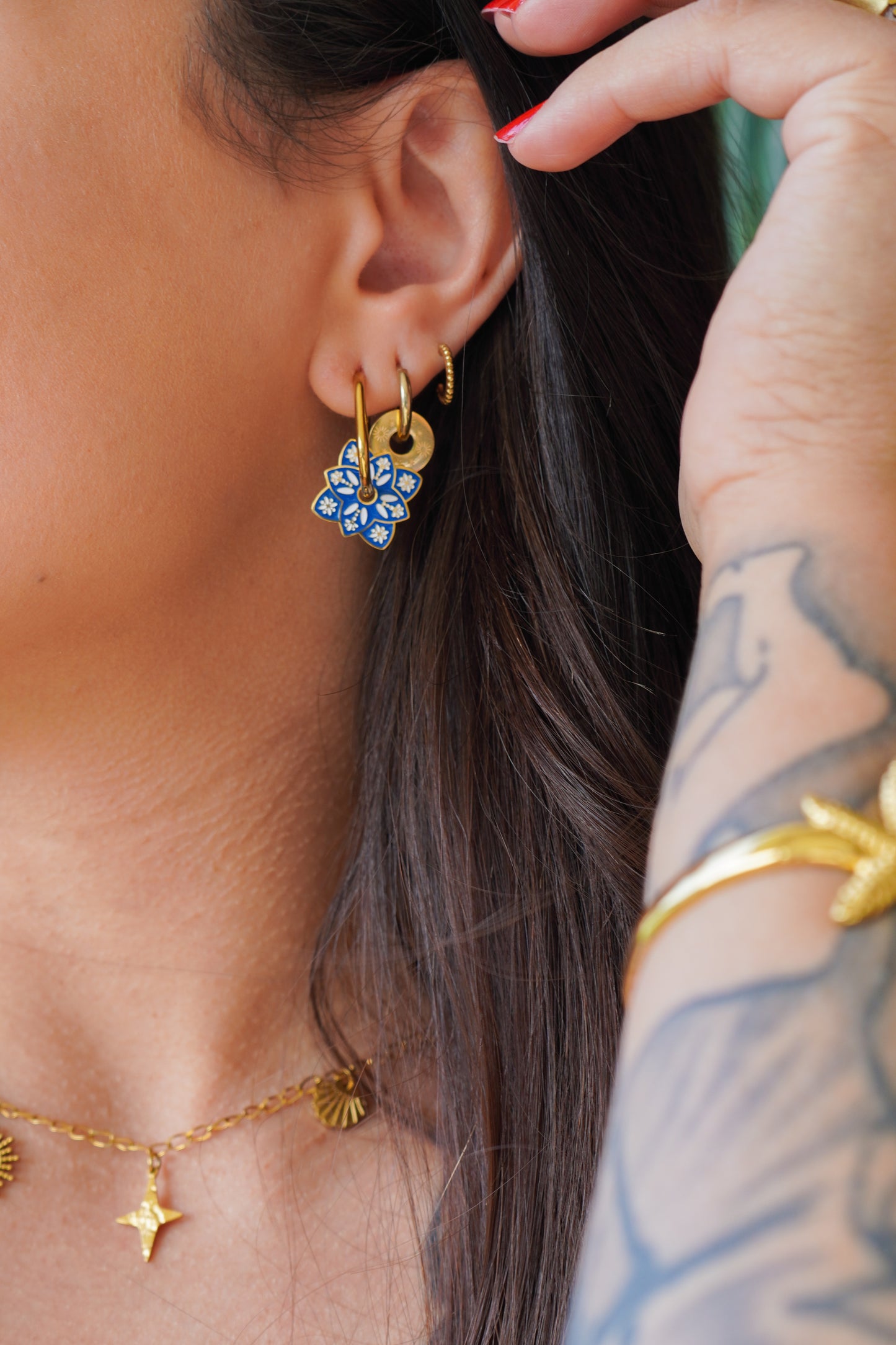 Boucles d'oreilles L'âme soleil