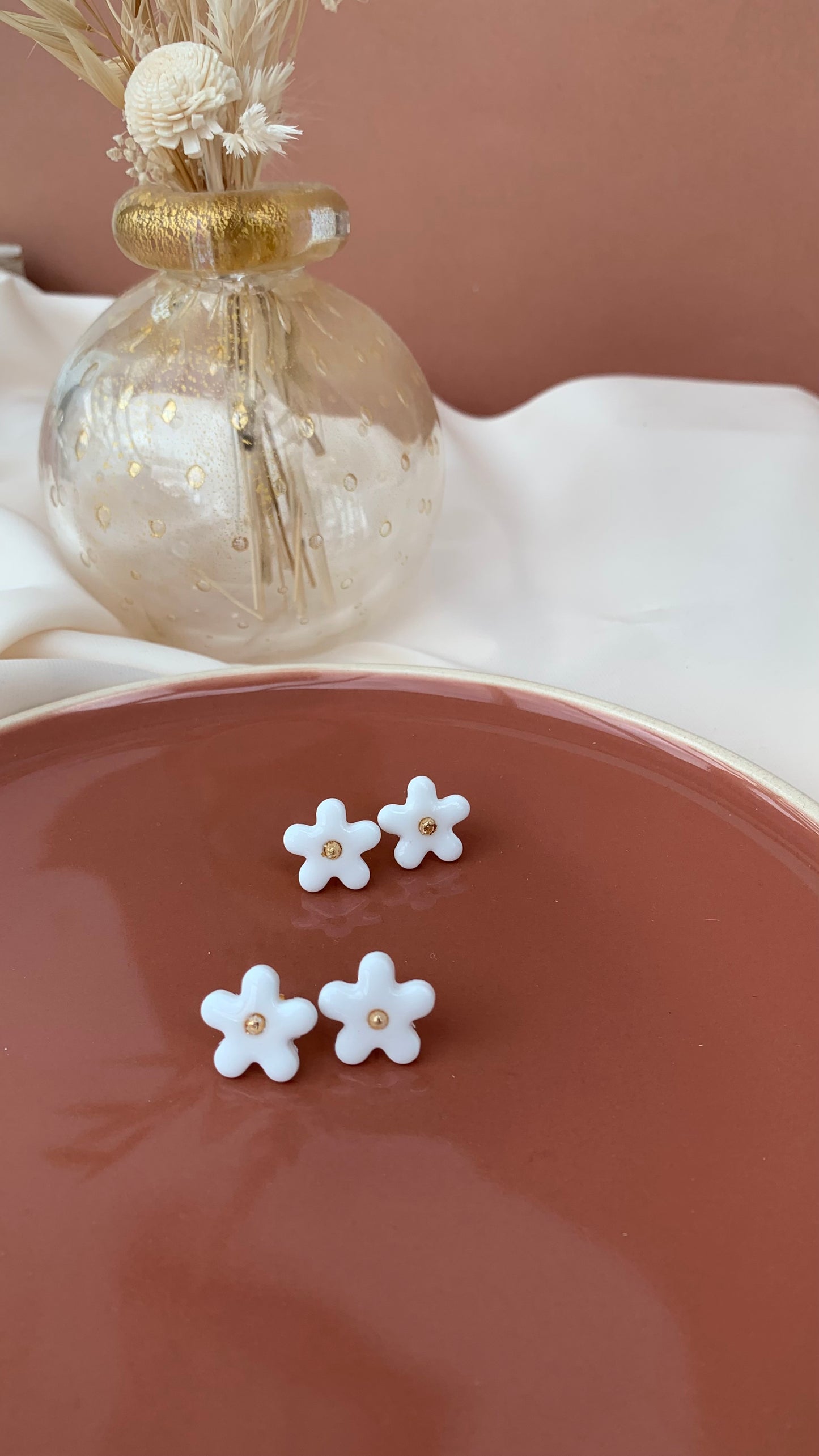 Boucles d’oreilles Jasmin