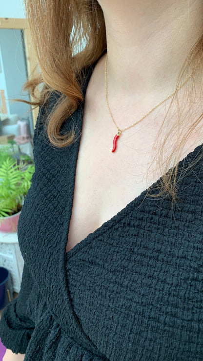 Collier piment 🌶️