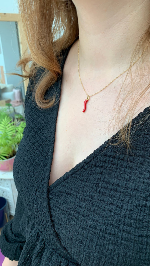 Collier piment 🌶️
