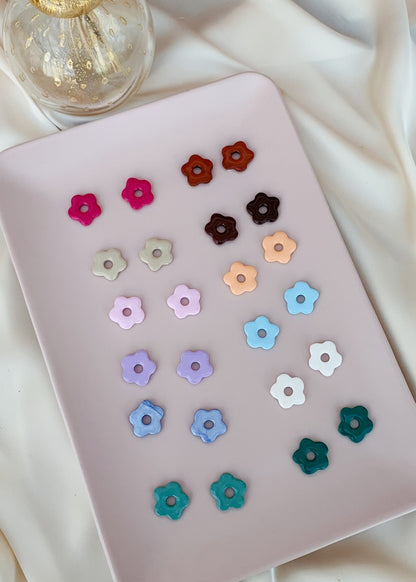 Pampilles Flora Boucles d'oreilles Interchangeables | Argile polymère