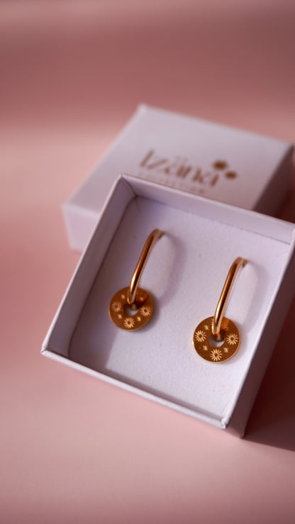 Boucles d'oreilles L'âme soleil