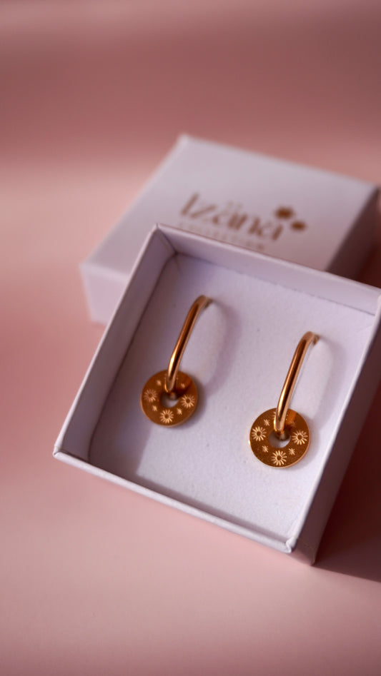 Boucles d'oreilles L'âme soleil