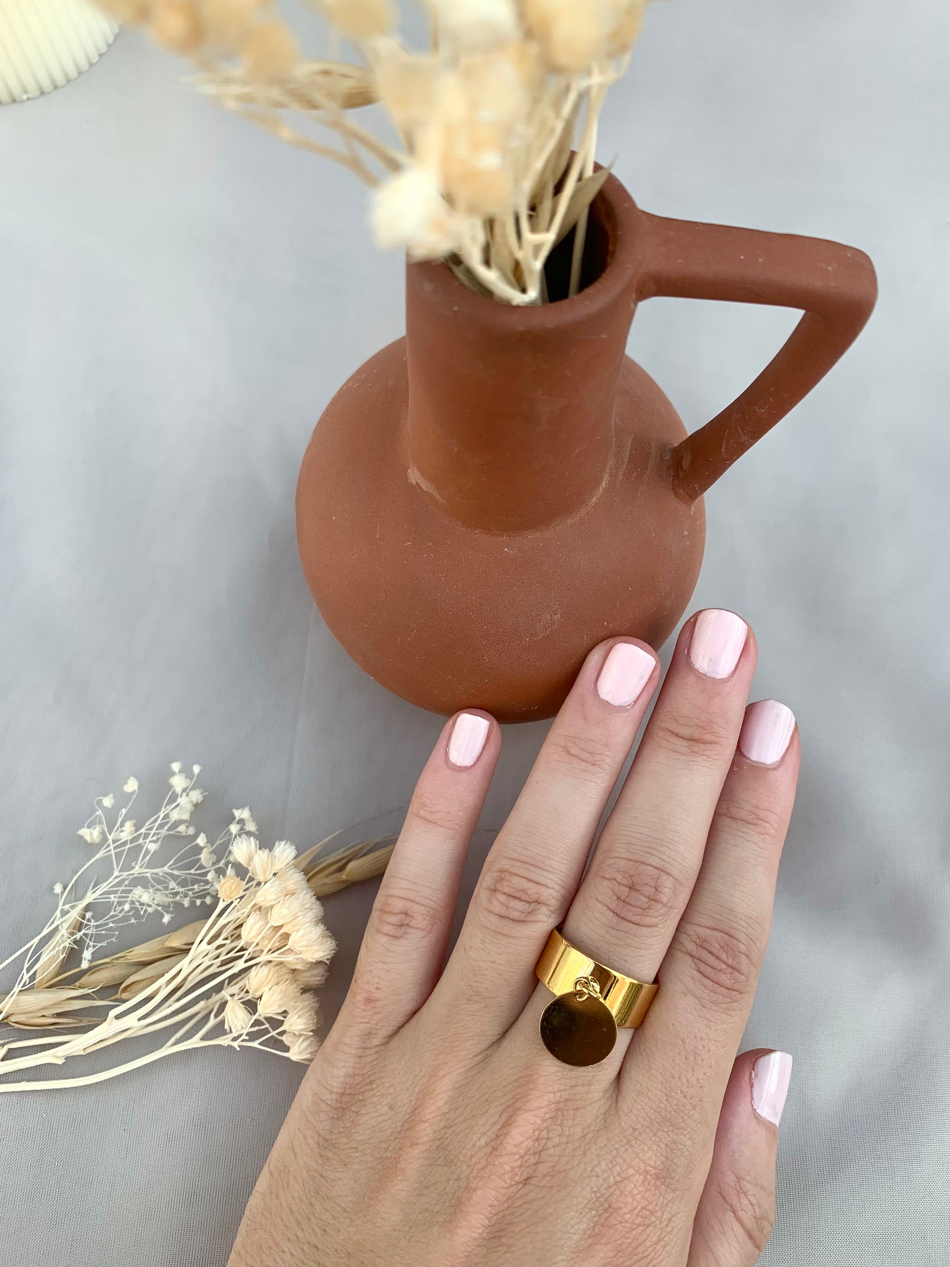 Bague personnalisée discount initiale