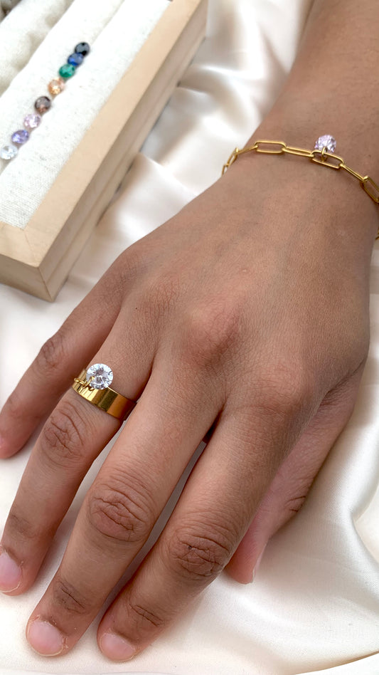 Bague ISIS 💎 | Acier inoxydable